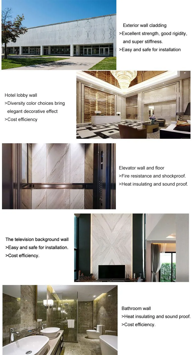 stone panel application